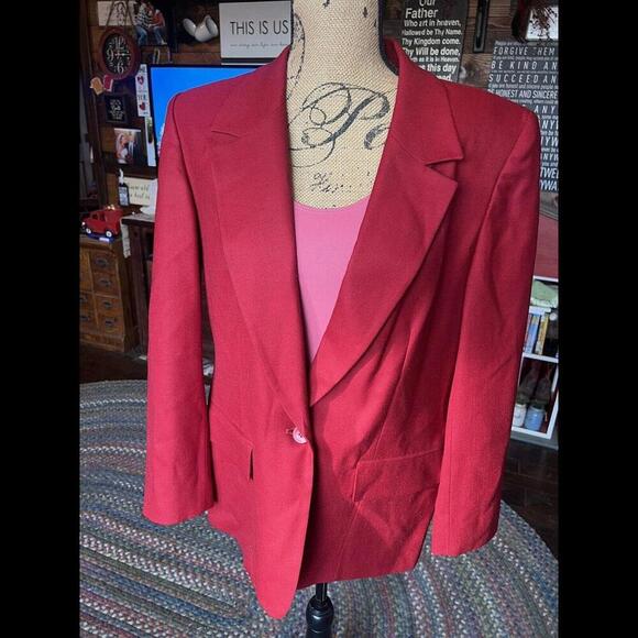 pendleton blazer women size 8 109% Virgin Wool / Fully Lined, Lightweight - Picture 1 of 4